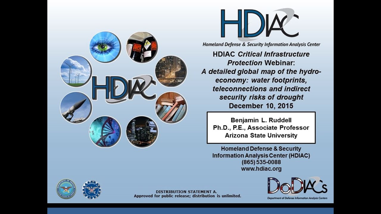 HDIAC Critical Infrastructure Protection Webinar