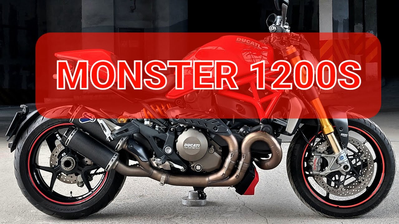 Ducati Monster 1200S - самый БОЛЬШОЙ монстр😈