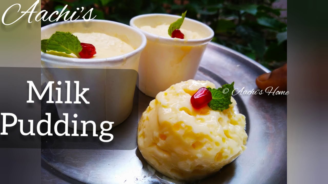 Milk pudding / easy tasty pudding recipe/ quick milk recipe / easy milk sweet recipe / egg pudding