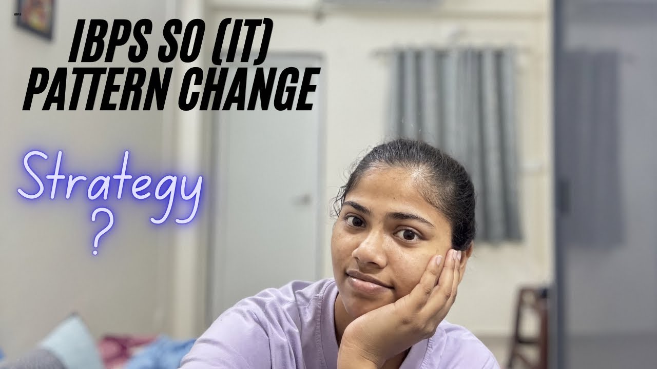 IBPS SO IT Exam Pattern Change | IT, Prelims Strategy, Teachers #ibps #banker #itofficer