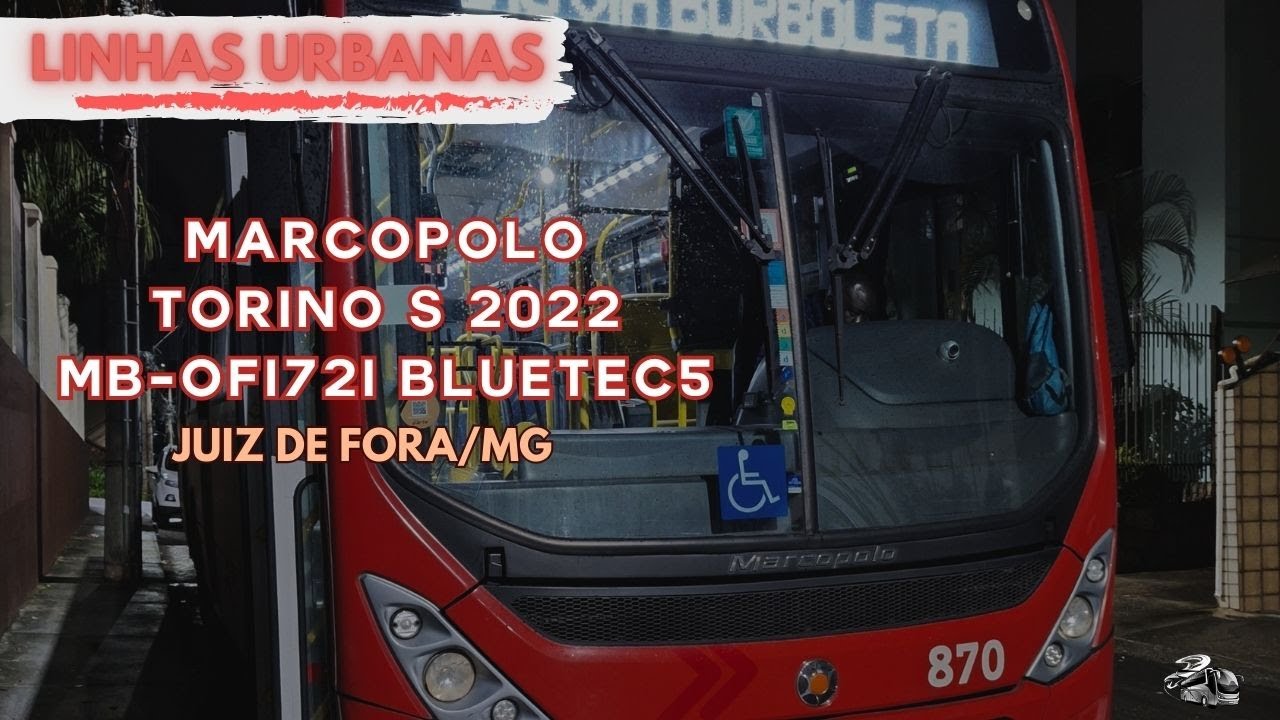 🚍(516•São Pedro) trecho da linha BAIRRO × CENTRO |Marcopolo Torino S|MB-OF-1721 BLUETEC 5