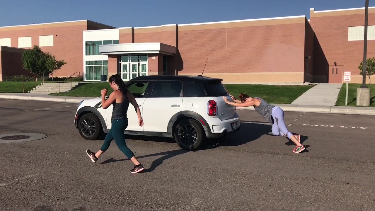 Pushing Cars Workout!