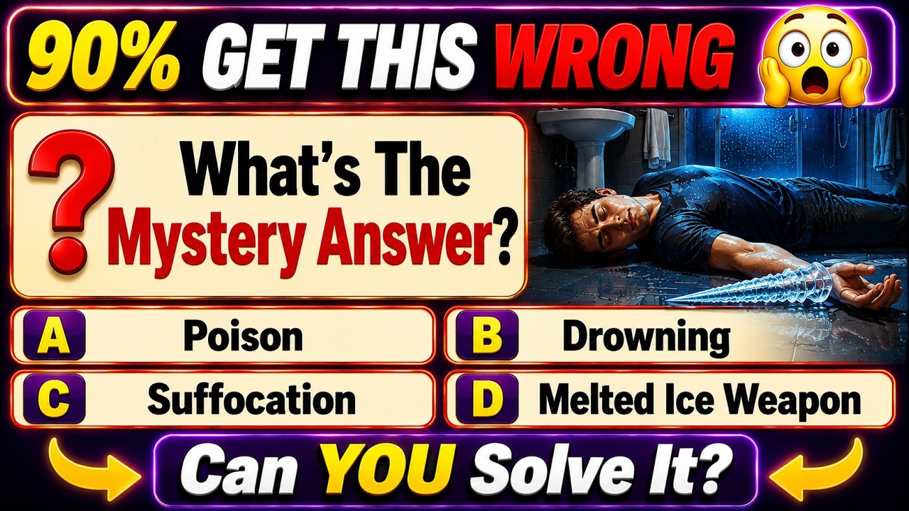 Can You Outsmart These 40 Logic Trick Questions? 🧠