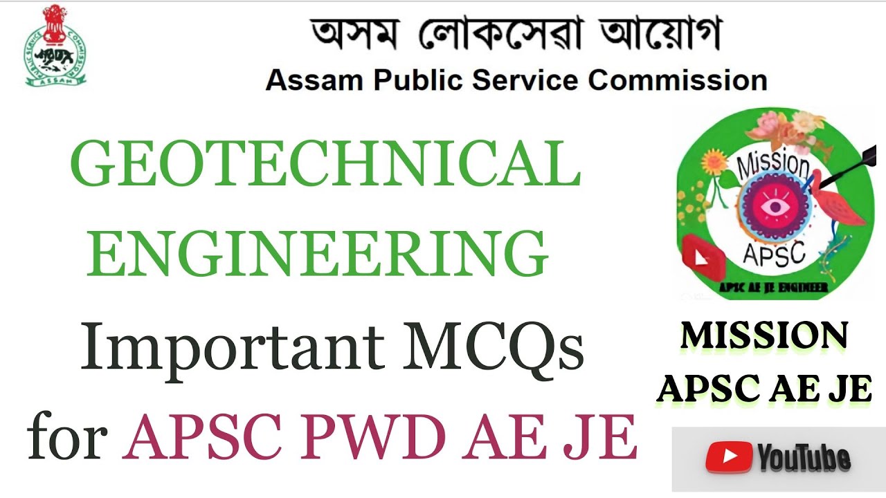 𝐆𝐄𝐎𝐓𝐄𝐂𝐇𝐍𝐈𝐂𝐀𝐋 𝐄𝐍𝐆𝐈𝐍𝐄𝐄𝐑𝐈𝐍𝐆  𝐈𝐦𝐩𝐨𝐫𝐭𝐚𝐧𝐭 𝐌𝐂𝐐𝐬 𝐟𝐨𝐫 𝐀𝐏𝐒𝐂 𝐏𝐖𝐃 𝐀𝐄 𝐉𝐄#𝐀𝐏𝐒𝐂𝐀𝐄𝐉𝐄𝐀𝐒𝐈𝐏𝐑𝐀𝐍𝐓𝐒#𝐏𝐖𝐃𝐉𝐔𝐍𝐈𝐎𝐑𝐄𝐍𝐆𝐈𝐍𝐄𝐄𝐑𝐀𝐒𝐒𝐀𝐌