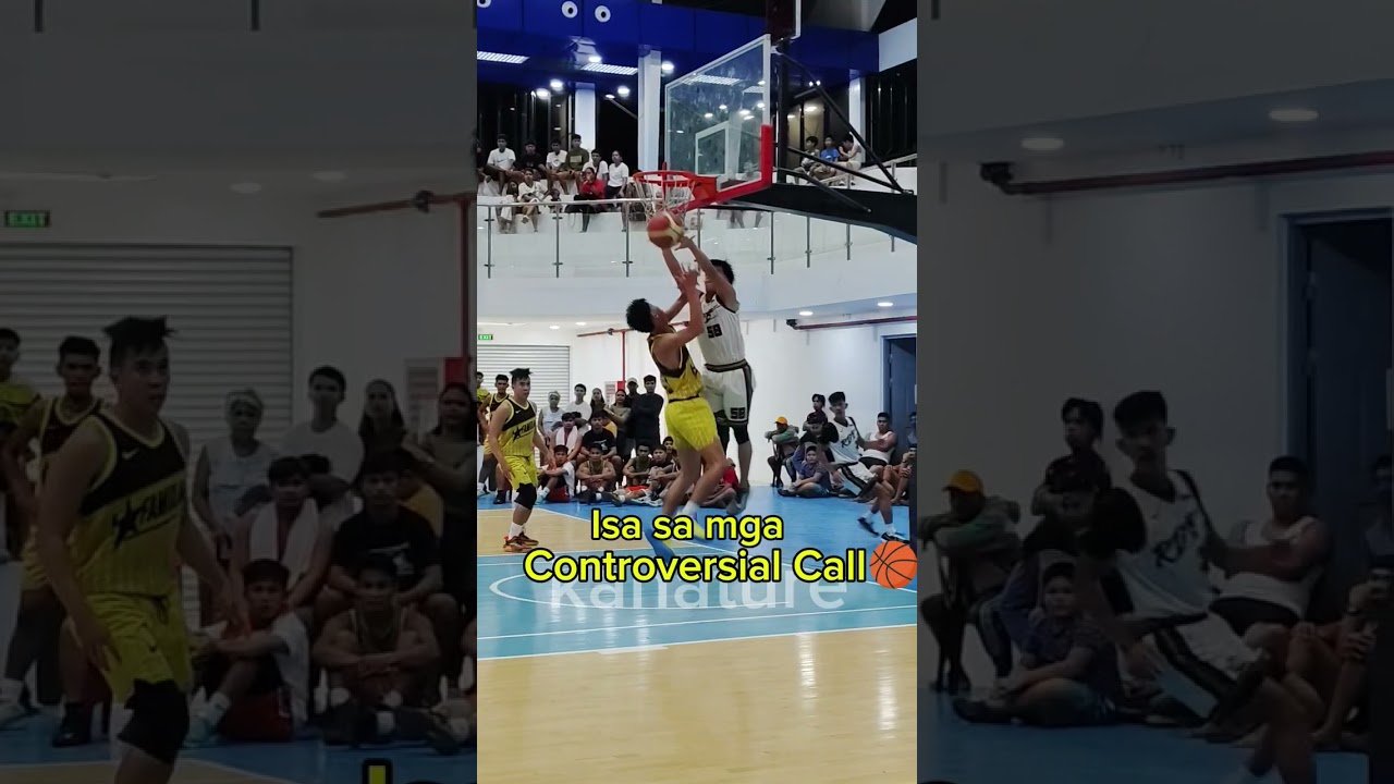 Controversial Call 🤙 #highlights #basketball #viralvideo