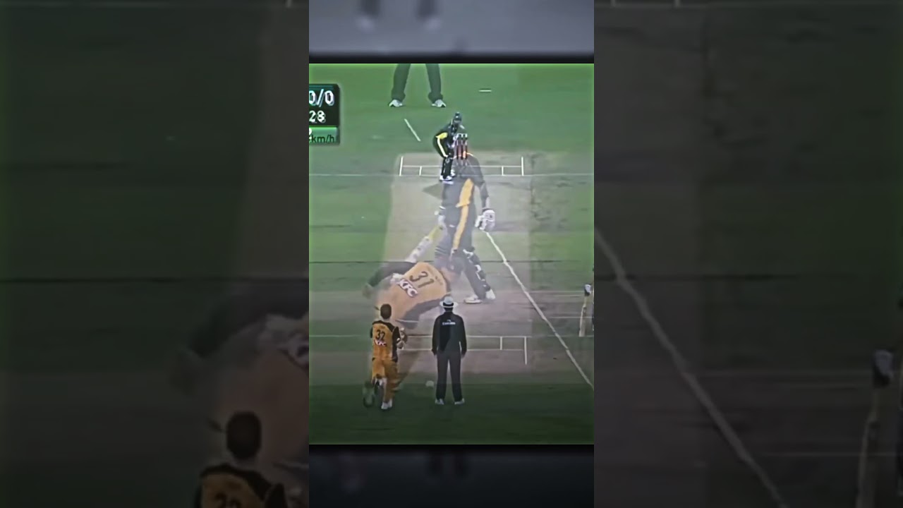 Fastest over in cricket history 🔥| Shaun Tait |  #cricket #shorts