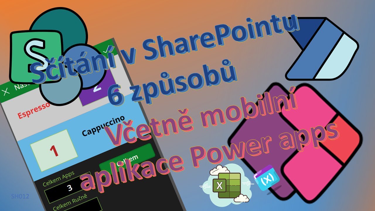6x Matematické sčítání v #sharepoint pomocí #powerautomate nebo #powerapps česky