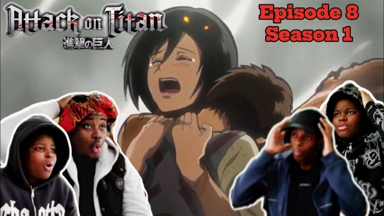 EREN?! MIND BLOWING! | Anime NEWBIES vs. Attack on Titan 1x8 | FIRST TIME REACTION