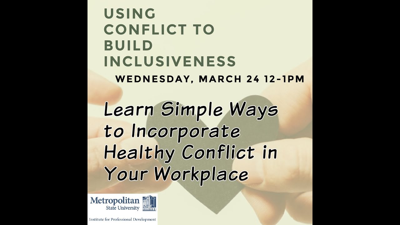 Using Conflict to Build Inclusiveness | Expert Insights Webinar IPD
