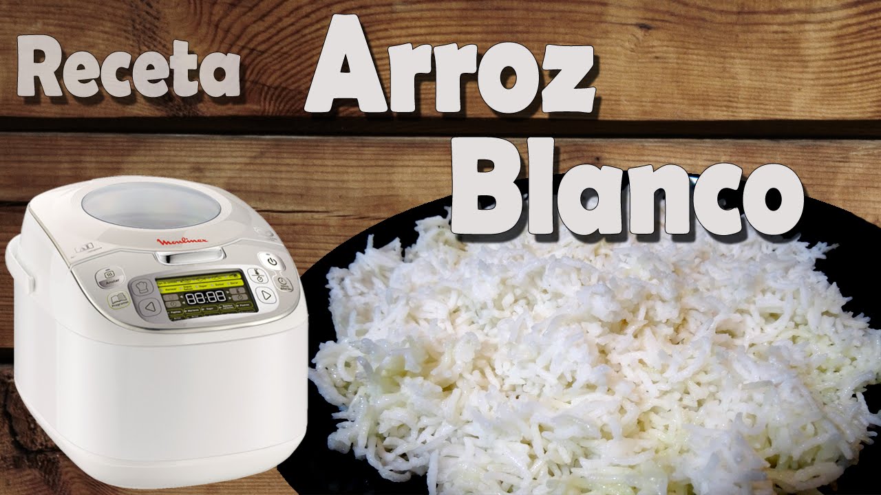 C&oacute;mo hacer Arroz Blanco en un robot de cocina