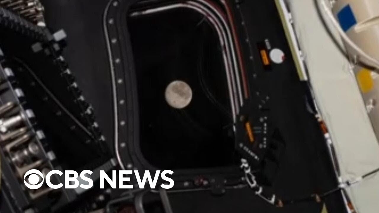 New photo shows Artemis crew's view of moon from Orion capsule