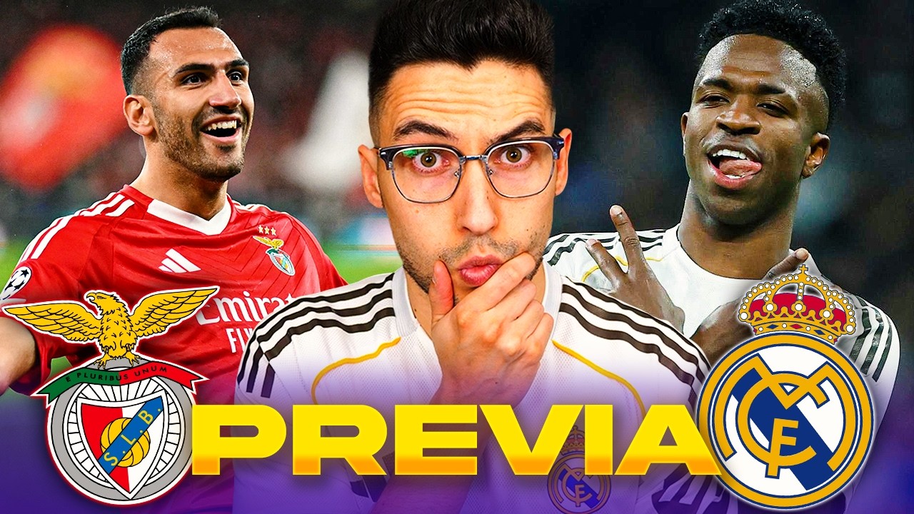 BENFICA vs REAL MADRID ¡LA REVANCHA! (PREVIA y POSIBLES ALINEACIONES)