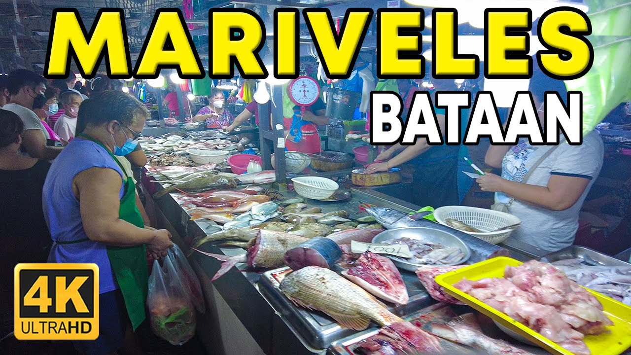 Lovely town in the southern tip of BATAAN Peninsula | MARIVELES PUBLIC MARKET TOUR | Philippines |