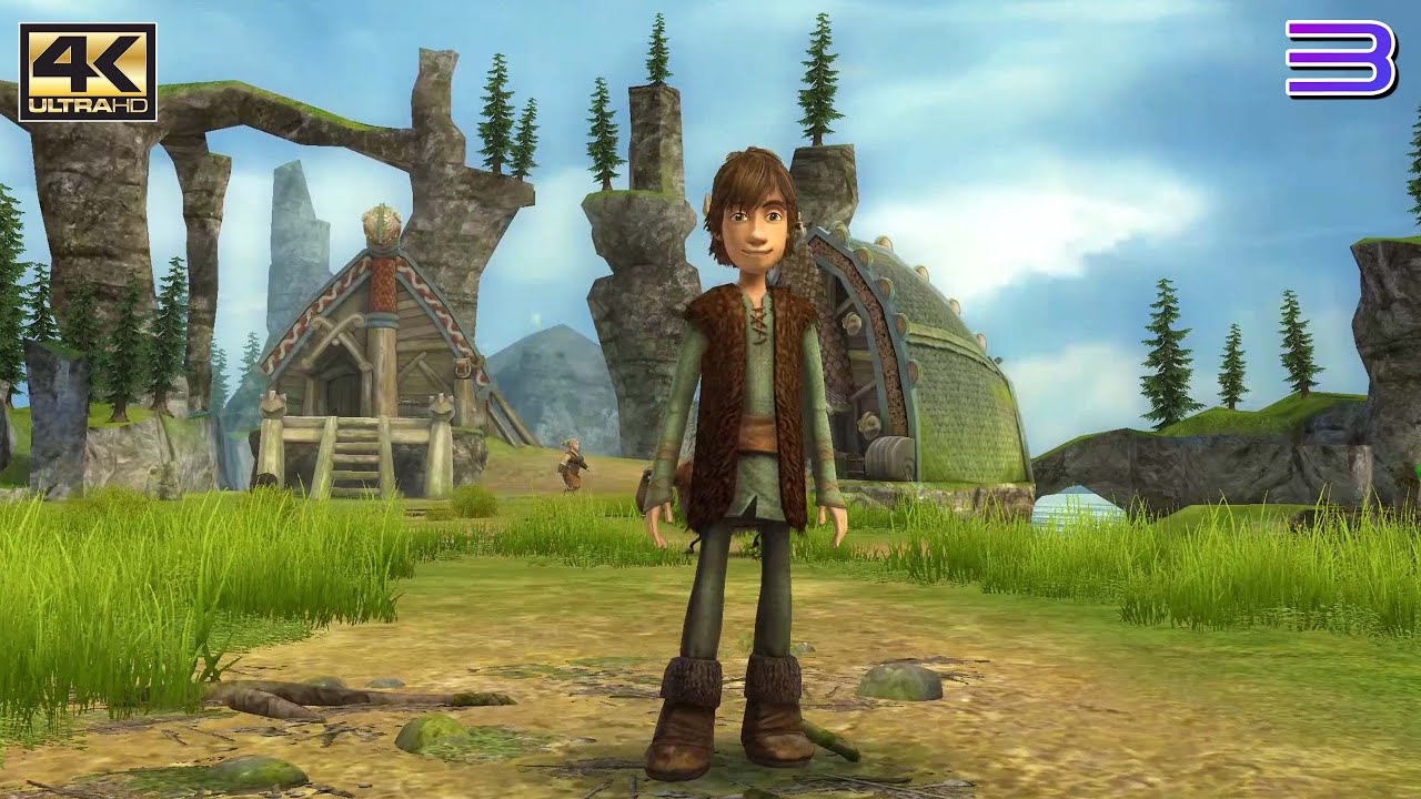 How to Train Your Dragon - PS3 Gameplay 4k 2160p (RPCS3)