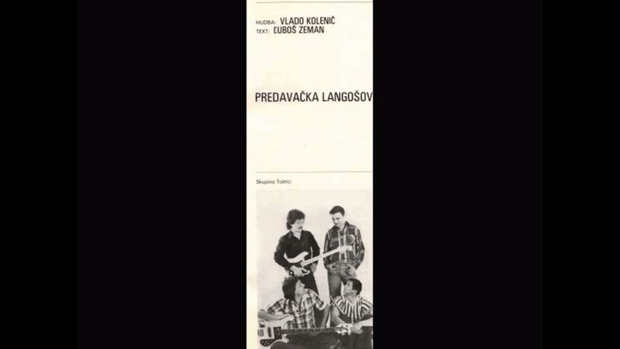 Taktici - Predavačka lango&scaron;ov