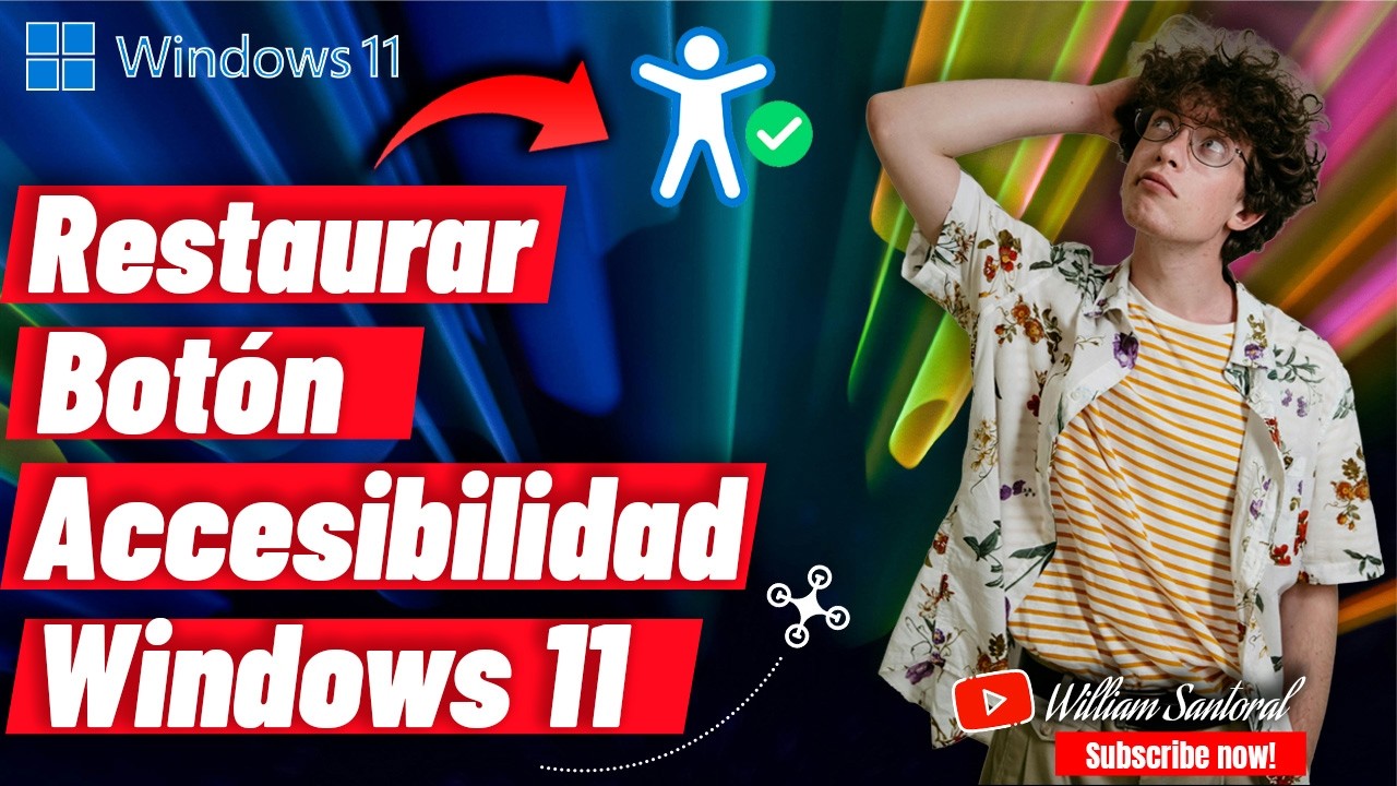✅Restaurar Bot&oacute;n de Accesibilidad Utilman.exe tras Reset de Contrase&ntilde;a en Windows 11- Paso a Paso