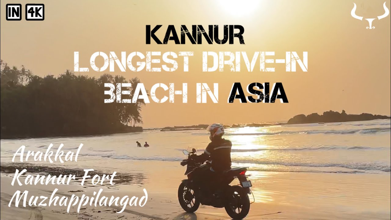 Longest beach ride in India | Bangalore to Kannur bike ride | Arakkal | Kerala | Bike ride | 4K vlog
