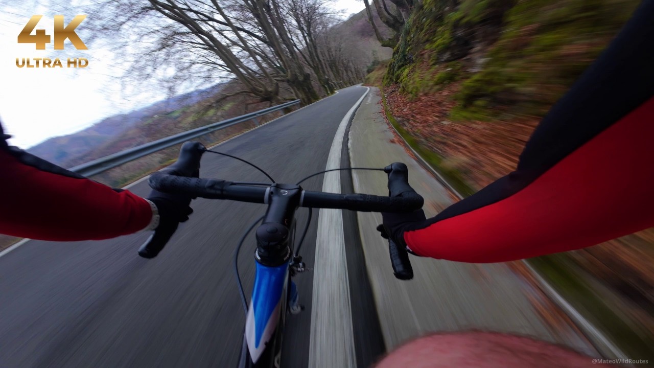 Epic Downhill | Road Cycling POV Experience
