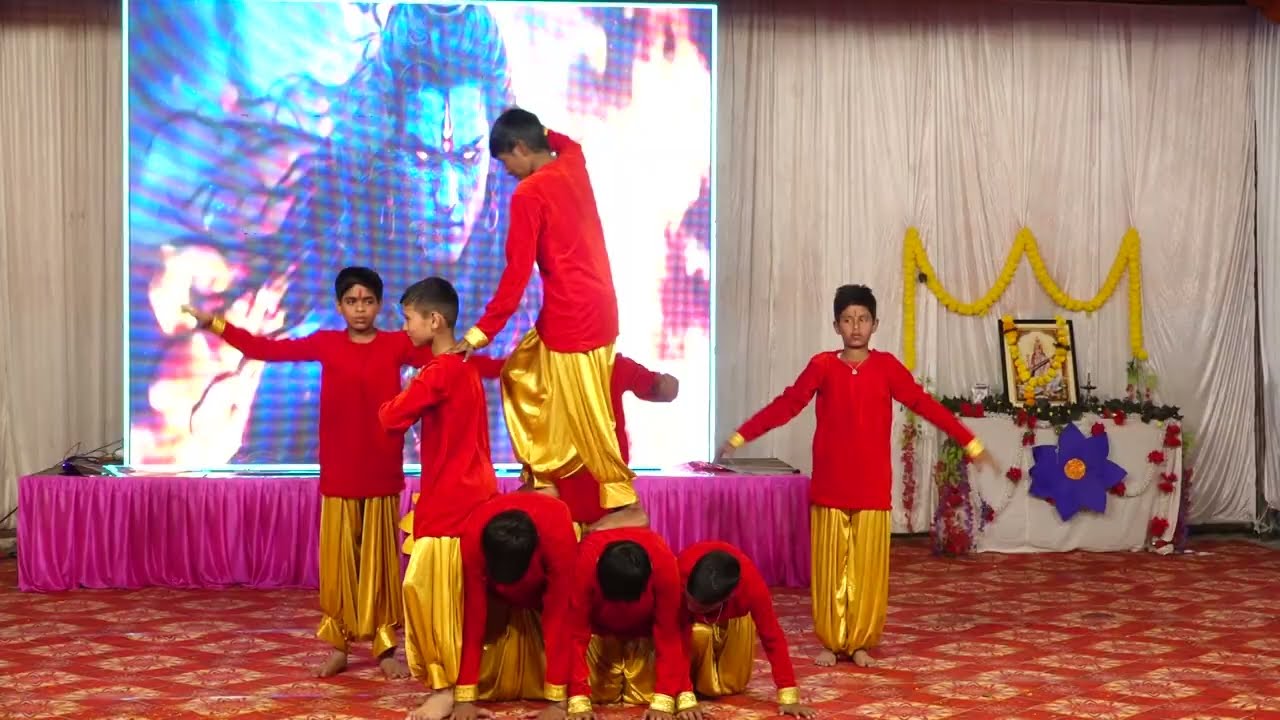 Aarambh hai prachand ✨🔥🌟 #energeticdance #annualfunction #svvischool🏫 #dancevideo 
