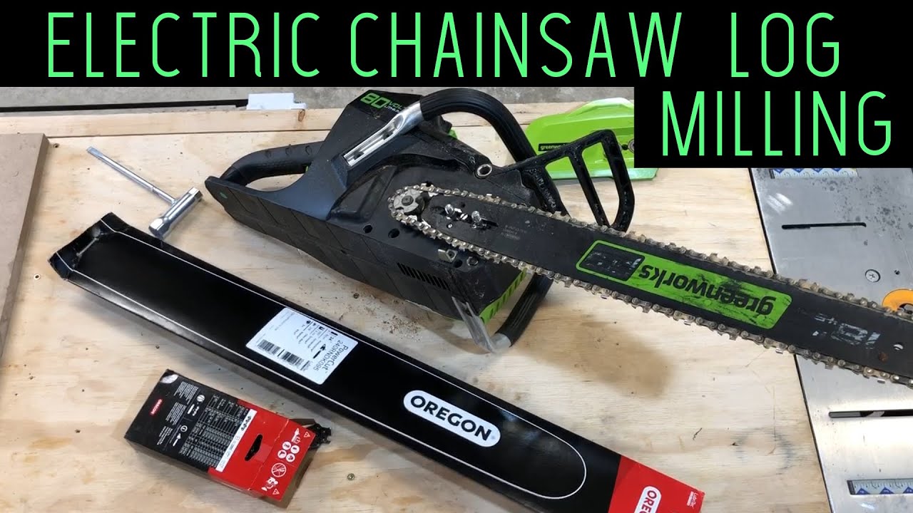 Can Battery Electric Chainsaw mill 22 inch log?