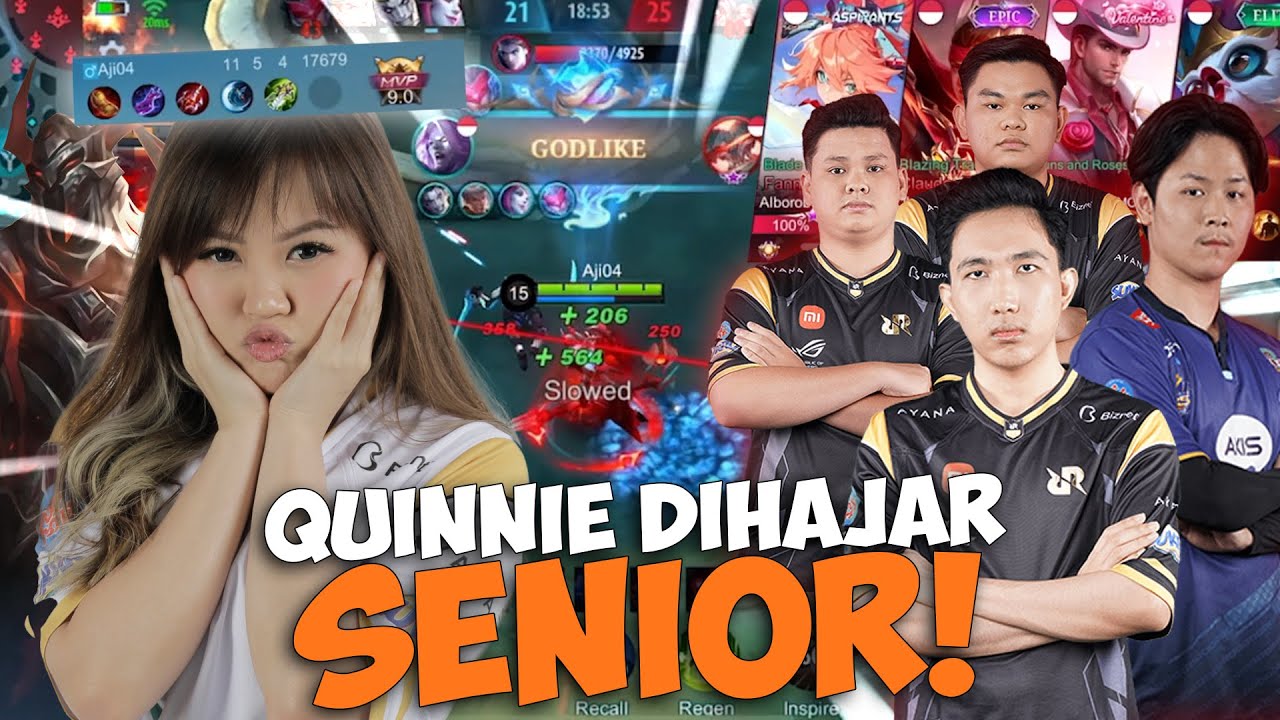 KETEMU PARTY LEMON , QUINNIE MOSKOV FULL DAMAGE!! - Mobile Legends