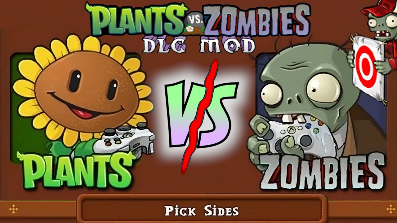 Trying out the Versus Mode! The friendly competition | PvZ DLC