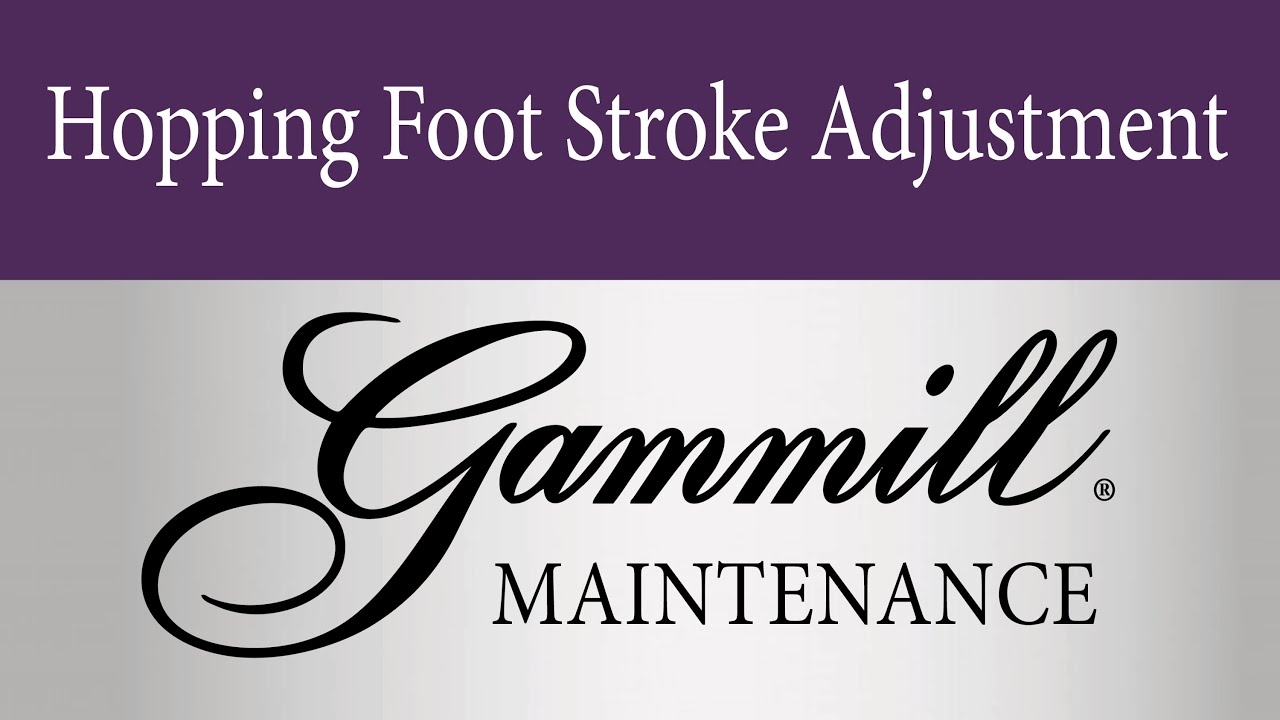 Hopping Foot Stroke Adjustment