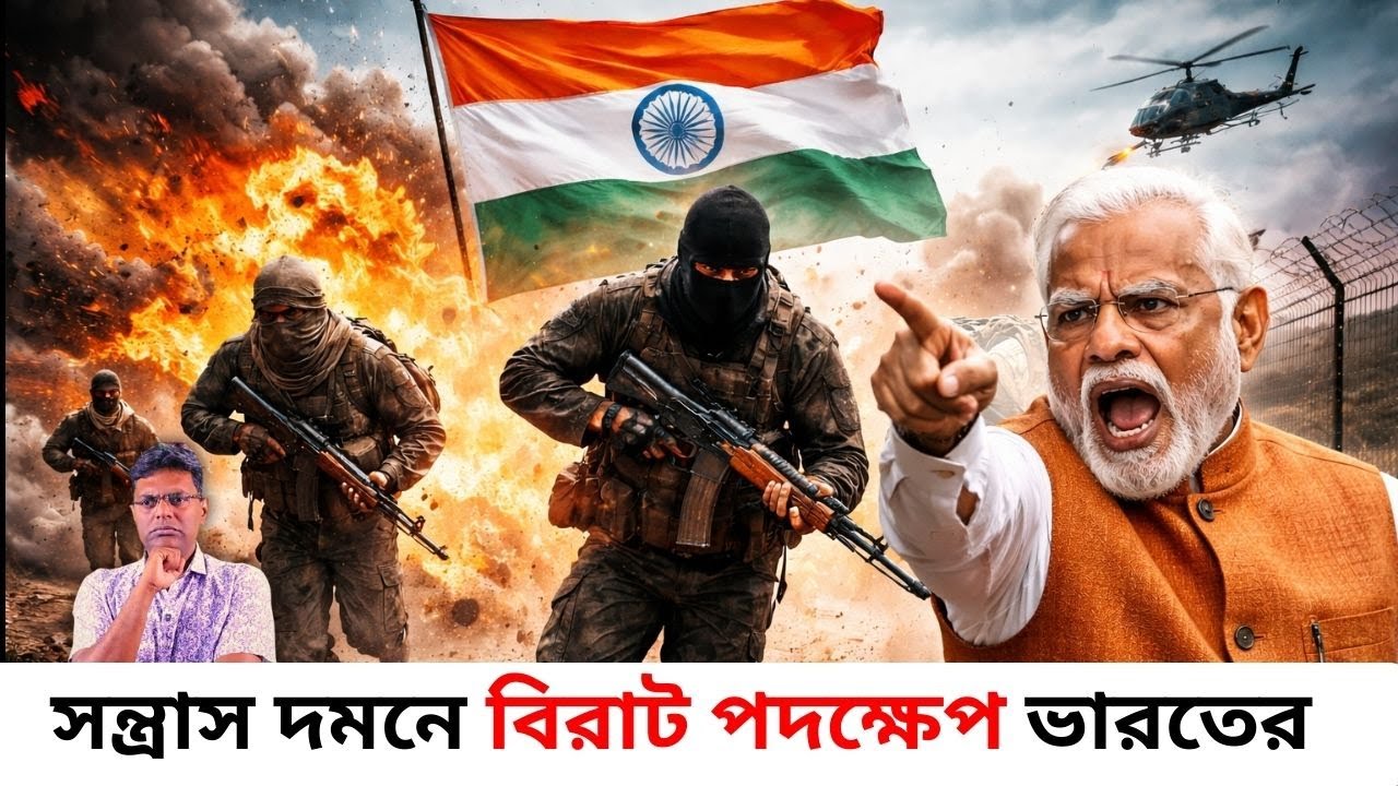সন্ত্রাস দমনে বিরাট পদক্ষেপ ভারতের।India has revamped its security arrangements।santanu roy
