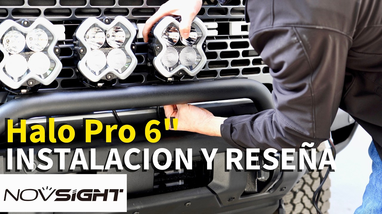 Instale las Novsight Halo Pro 6