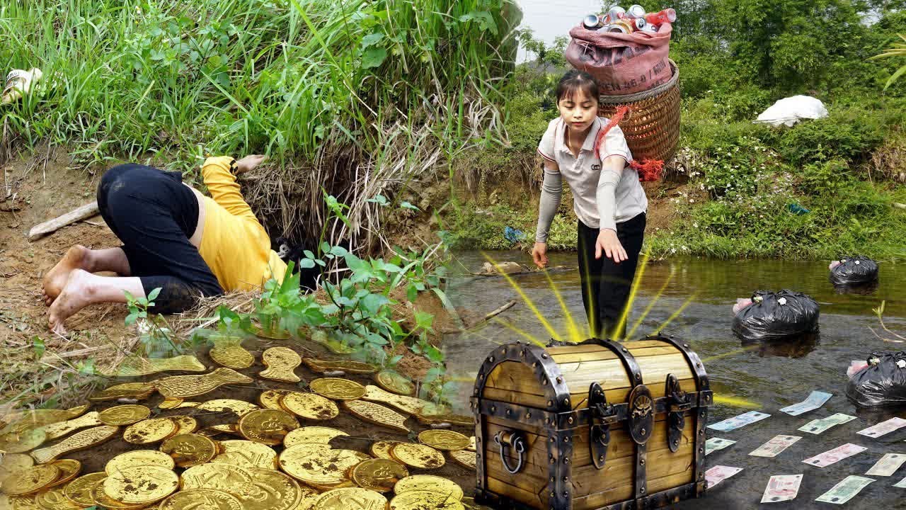 “365 Days of Treasure Hunting: Poor Girl Hana Finds a Million-Dollar Future | 1 Her New Life Begins”