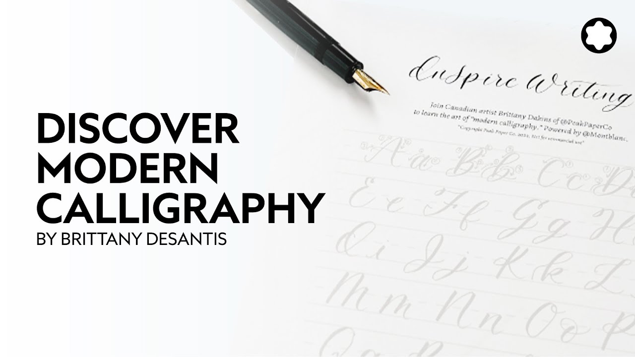Discover Modern Calligraphy by Brittany DeSantis