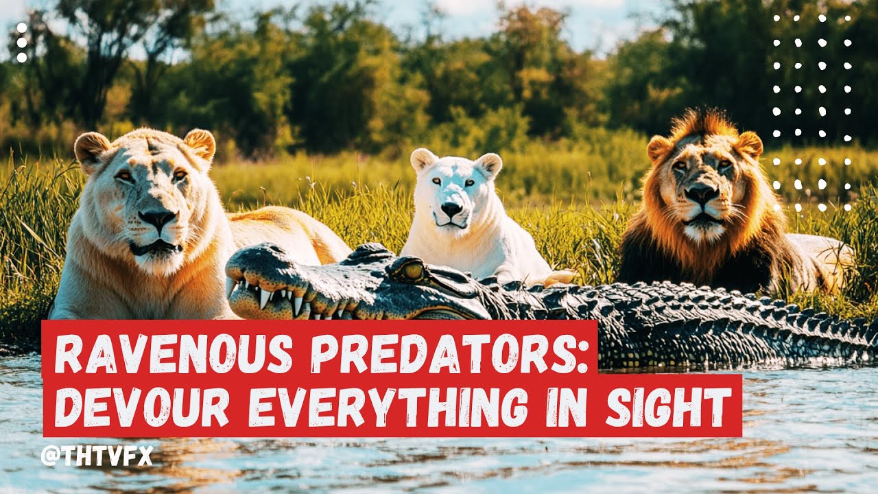 Unbelievable Eating Machines: Voracious Predators That Devour Everything in Sight!