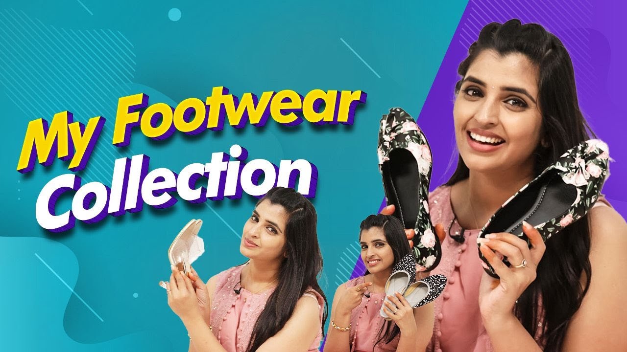 My Footwear Collection | Anchor Syamala | Yem Chepparu Syamala Garu | WhackedOut Media