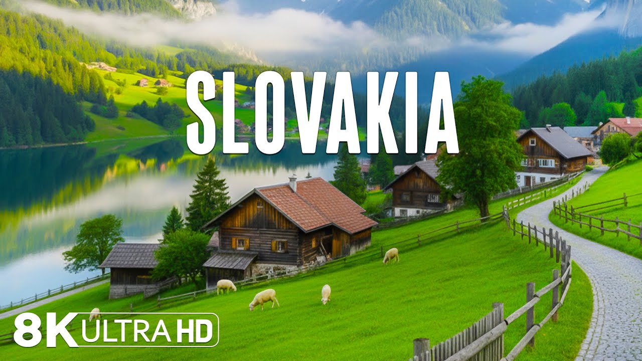 Slovakia Spring 8K – Quiet Villages, Forested Mountains & A Serene Journey Through the Carpathians