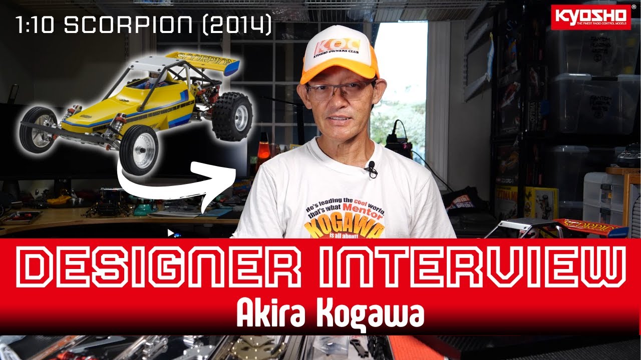 KYOSHO Scorpion Designer talks about Build Tips, Mods, Story & More!