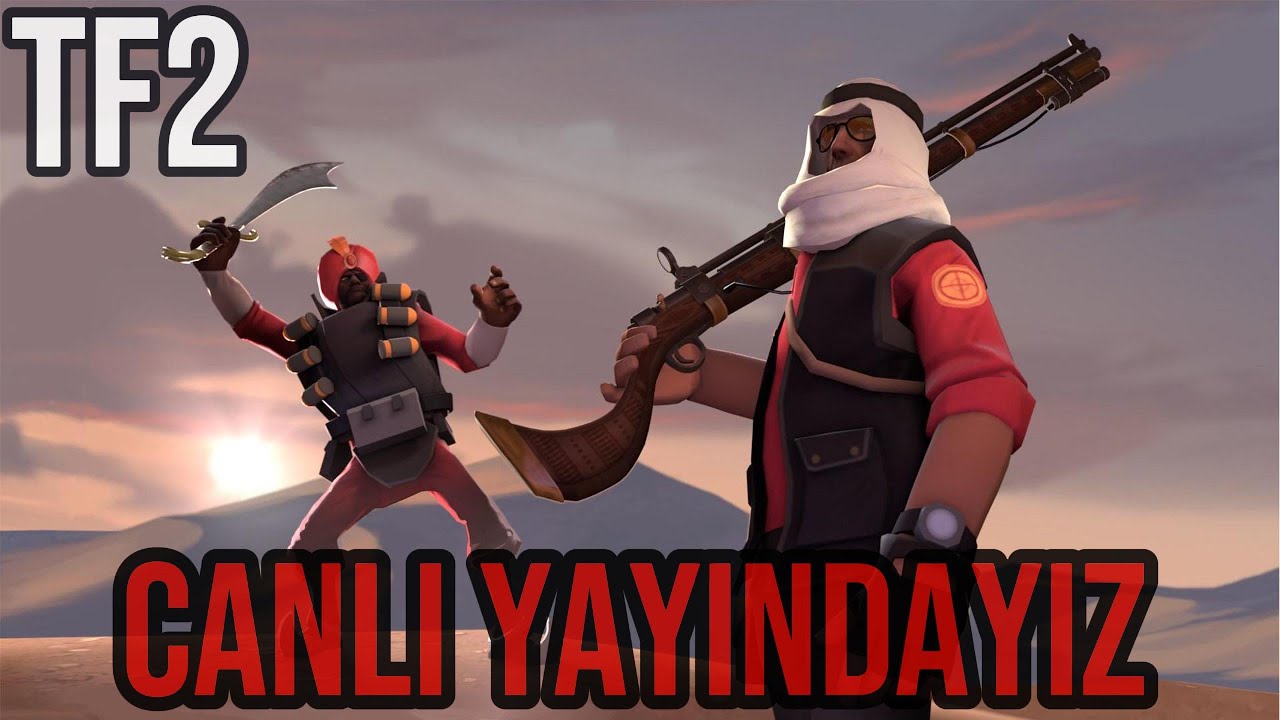 CANLI YAYINDAYIZ ARKADAŞŞAKLAR !!! | ADAMLAR VS GACILAR MODU | Team Fortress 2 Türkçe TR