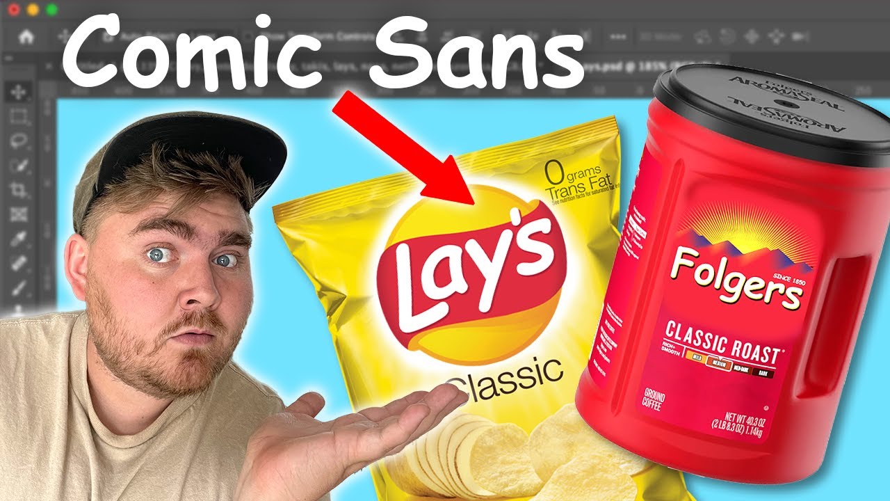 Что если бы шрифт Comic Sans использовался в большем количестве логотипов?