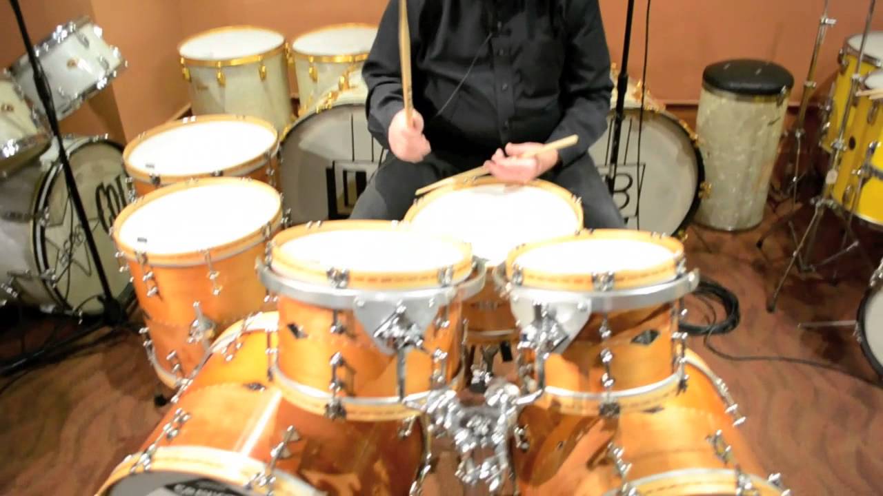 Craviotto 7-Piece Hybrid Drum Set w/Wood Hoops - 3/23/13