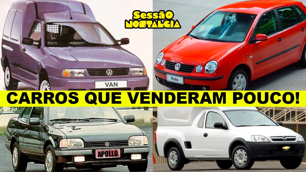CARROS QUE FRACASSARAM NAS VENDAS!