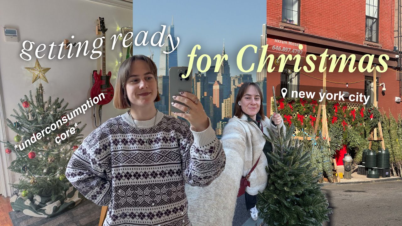 Готовимся к Рождеству в Нью-Йорке 🎄✨ *основа недопотребления* Покупки в секонд-хенде, украшения и...