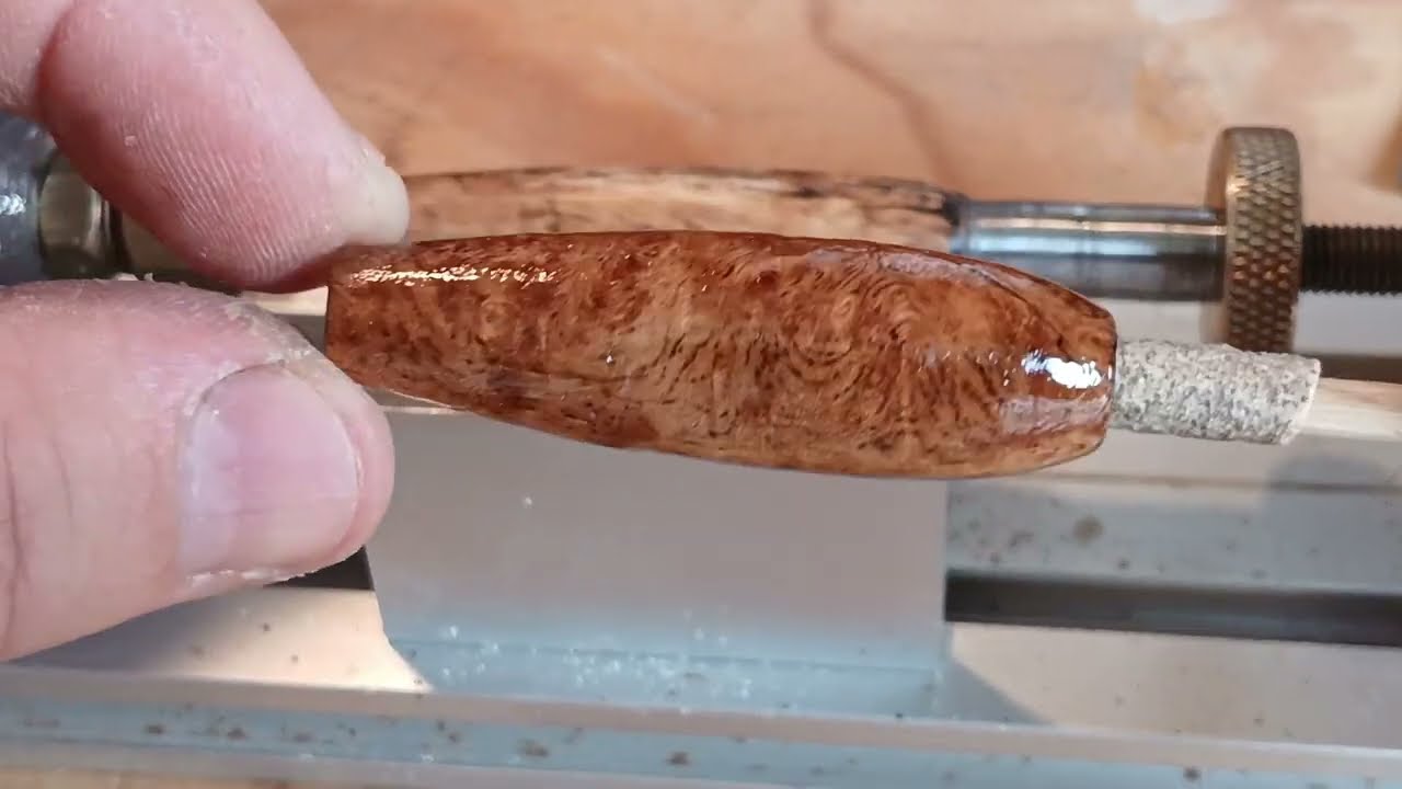 Cut Disgusting Wood To Make Beautiful Pens