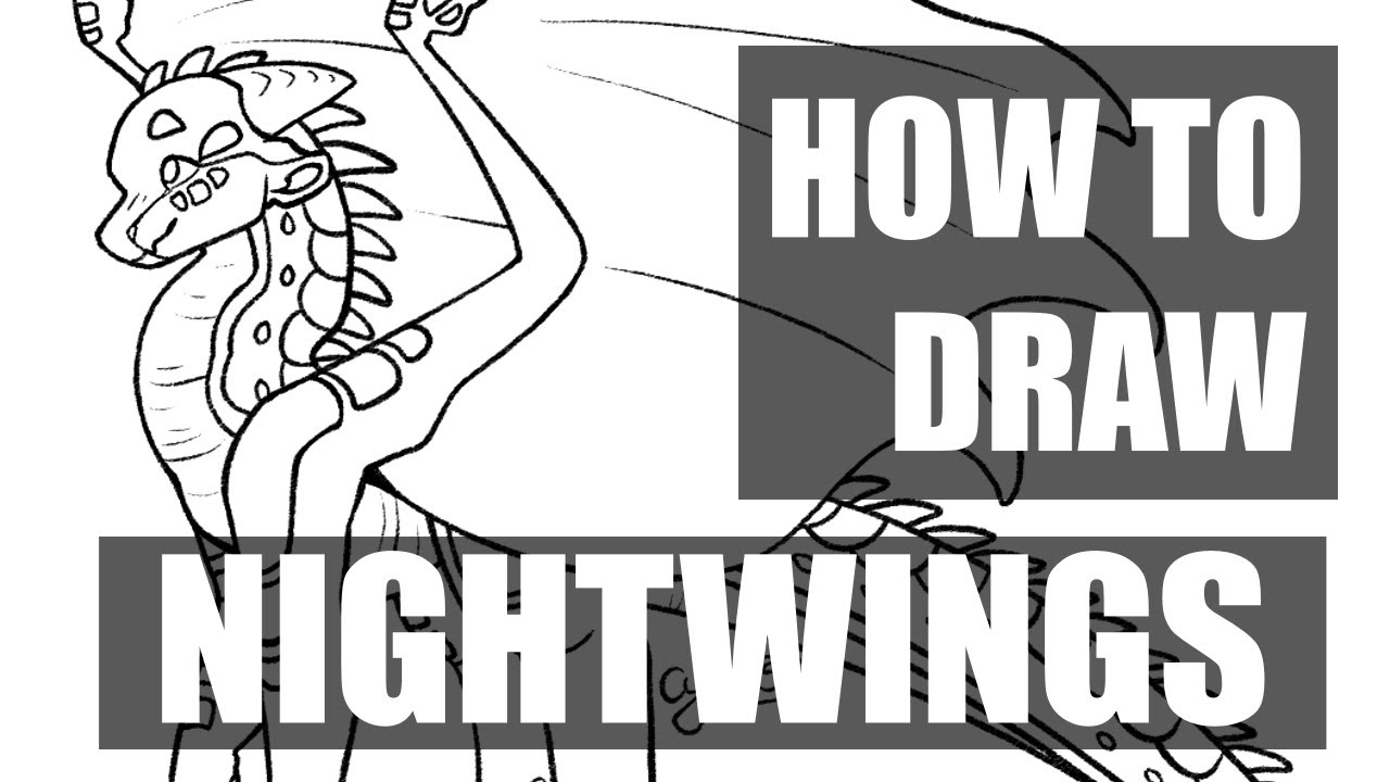 How to Draw Nightwings