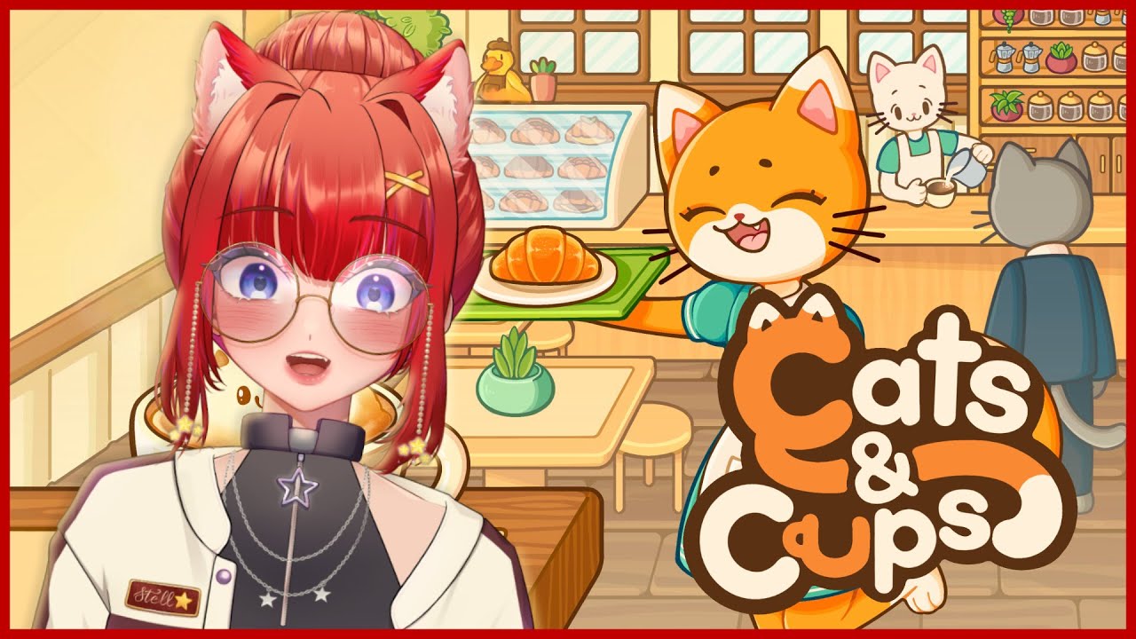 [Cats & Cups] LIVE | Cozy Cat Café Gameplay and Chill Time