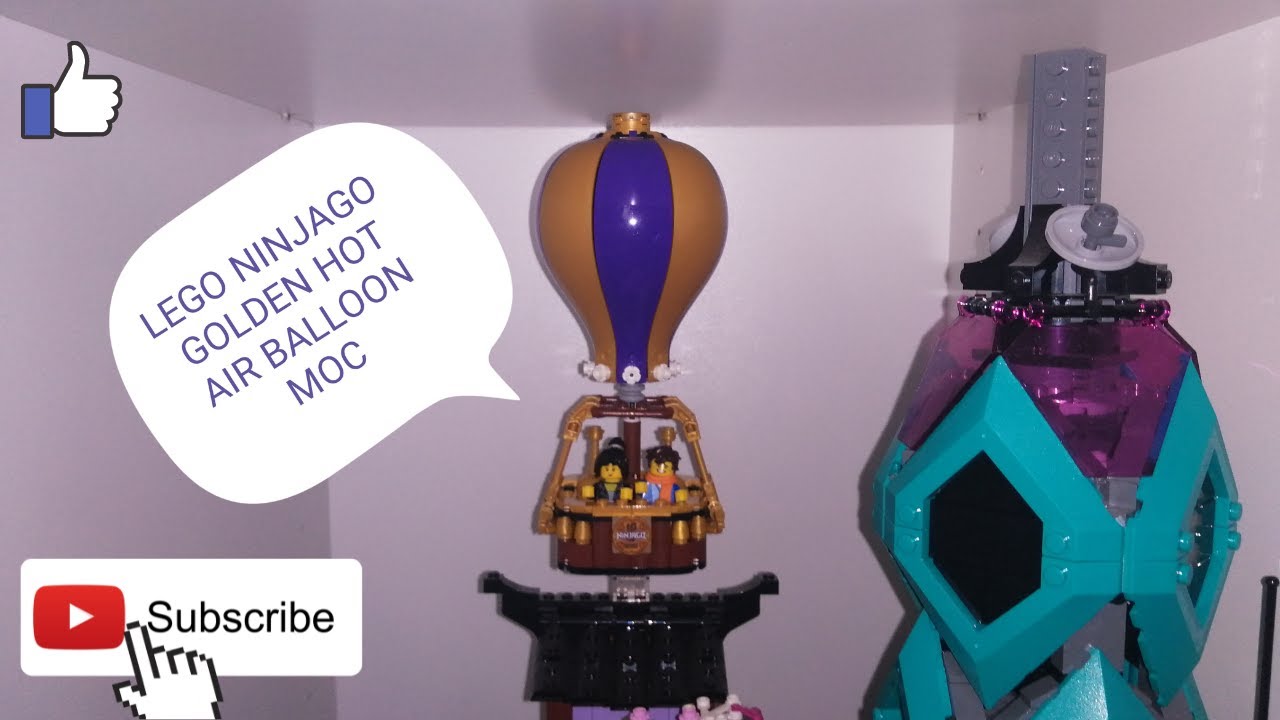 LEGO Ninjago 'GOLDEN' Hot Air Balloon MOC