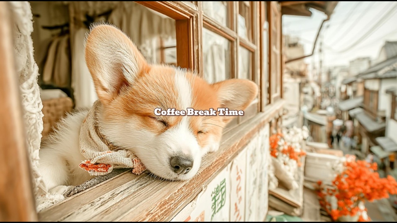 Late Morning at a Quiet Café Window ☕🌿Gentle Piano for Focus & Deep Relaxation