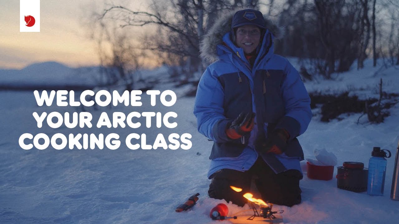 This is how you will cook your food during Fjällräven Polar