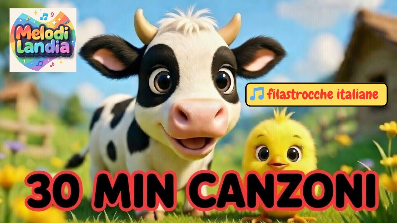 🎶 30 Minuti di Canzoni per Bambini | Musica Educativa e Allegra 🌈 | MelodiLandia