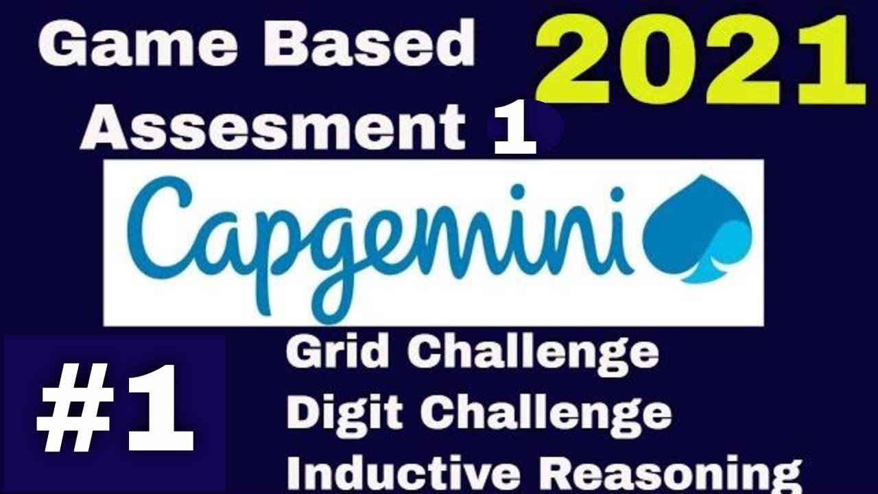 Capgemini :  | Capgemini Game Based Assesment  #1🔥 | How to Solve Game Based Aptitude Questions? |