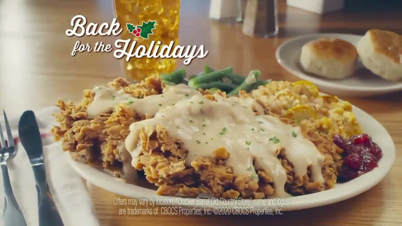 cracker barrel country fried turkey commercial
