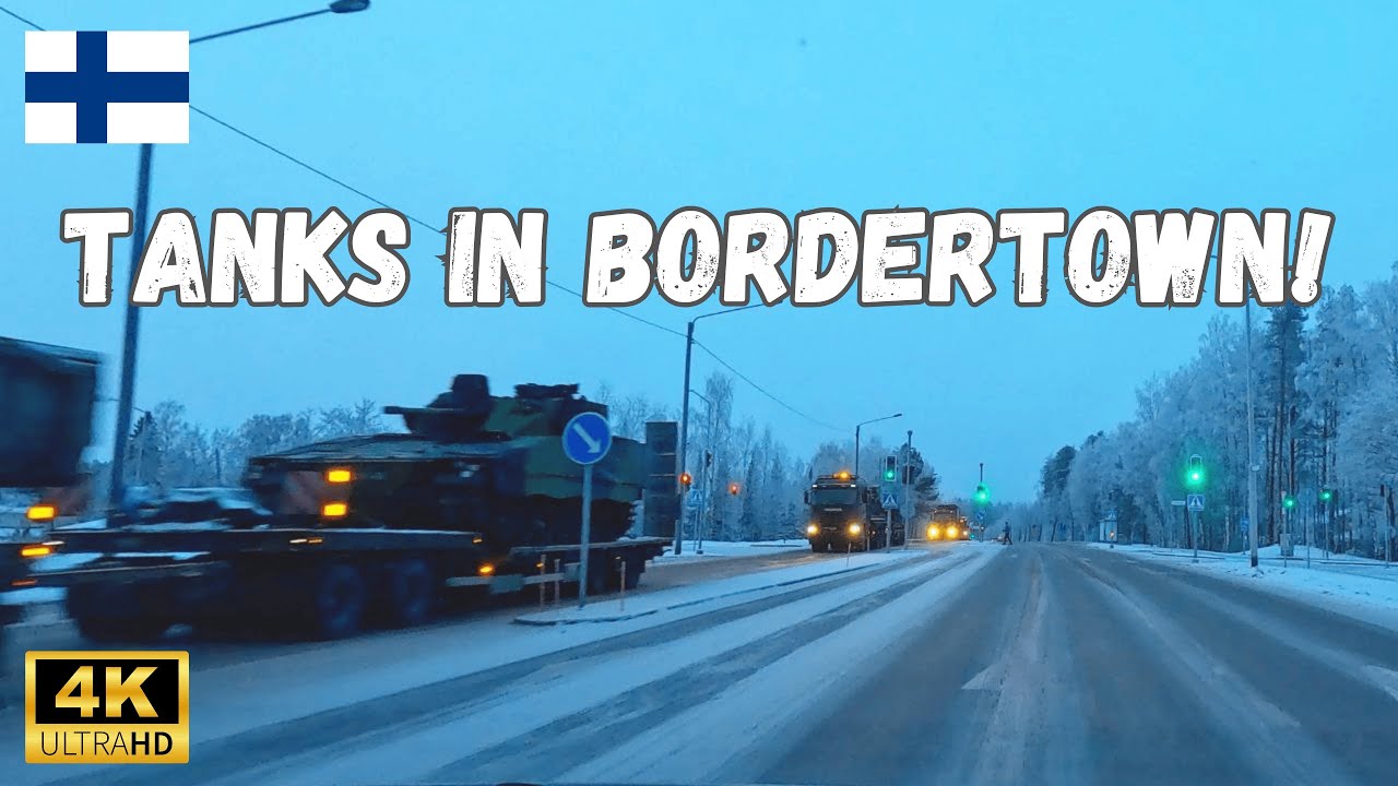 Close to Russia: Tank Movements Spotted Near Lappeenranta 🚧